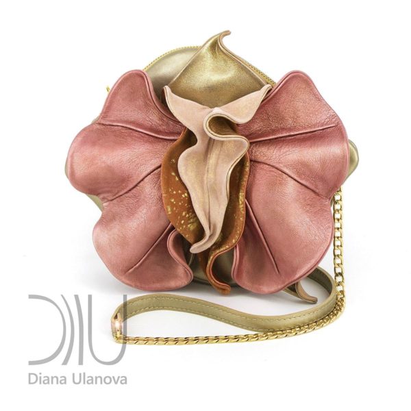 Mini Designer Handbags. Orchid Mini Gold/Pink by Diana Ulanova. Buy on women-bags.com