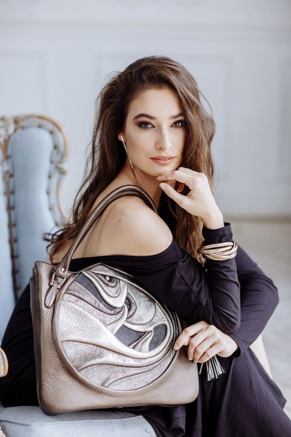 Ladies Designer Handbag. Fugu 3 by Diana Ulanova. Buy on women-bags.com