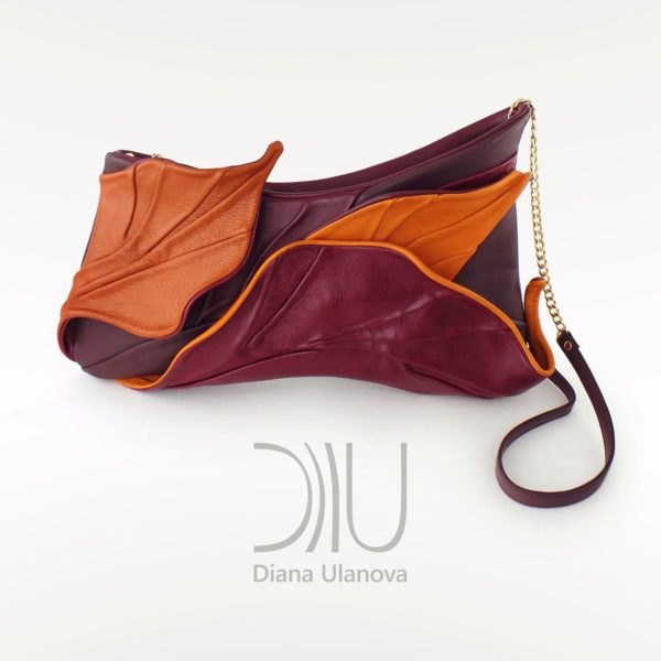 Designer Clutch Bags On Sale. Tropic Red/Orange by Diana Ulanova. Buy on women-bags.com