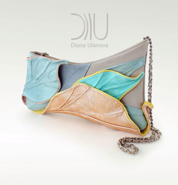 Designer Clutch Bag Sale. Tropic Grey by Diana Ulanova. Buy on women-bags.com