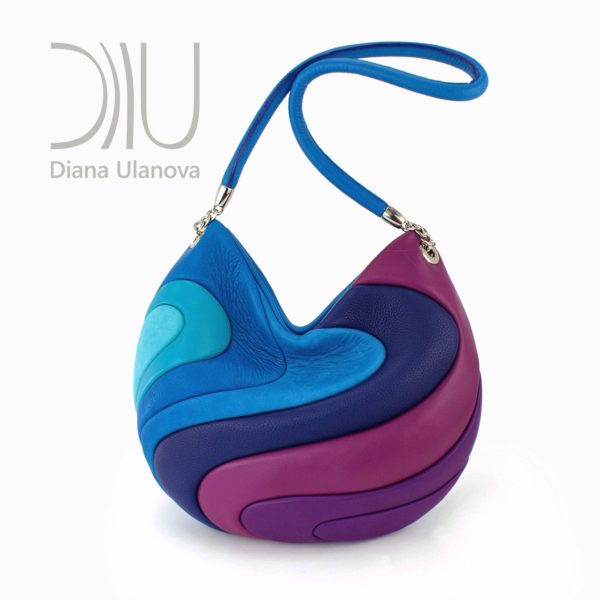 Women S Designer Handbags. Yin &Amp; Yang Blue/Purple by Diana Ulanova. Buy on women-bags.com