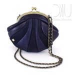Reticule shell Blue
