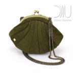 Reticule shell Green