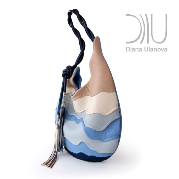 Designer Shoulder Bags On Sale. Hive Blue 1 by Diana Ulanova. Buy on women-bags.com