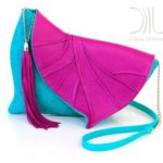 leaf drop Light Blue/Pink