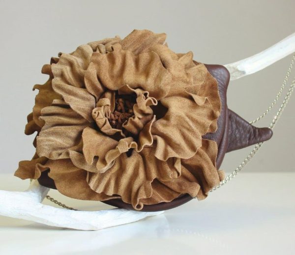 Designer Mini Bags Sale. Peony Mini Beige by Diana Ulanova. Buy on women-bags.com