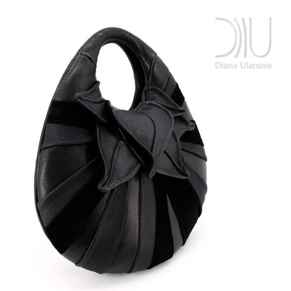 Designer Shoulder Bags On Sale. Sunrise Black 1 by Diana Ulanova. Buy on women-bags.com