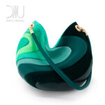 Yin & Yang Dark Green Aquamarine